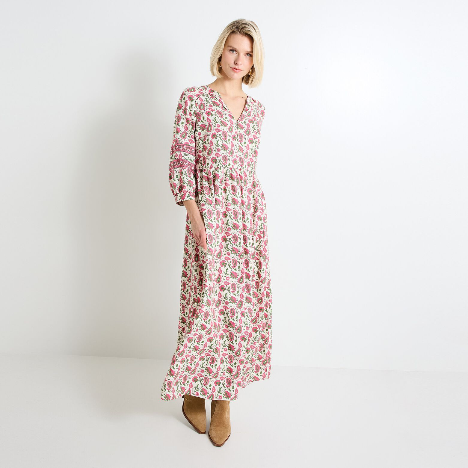 Robe longue femme