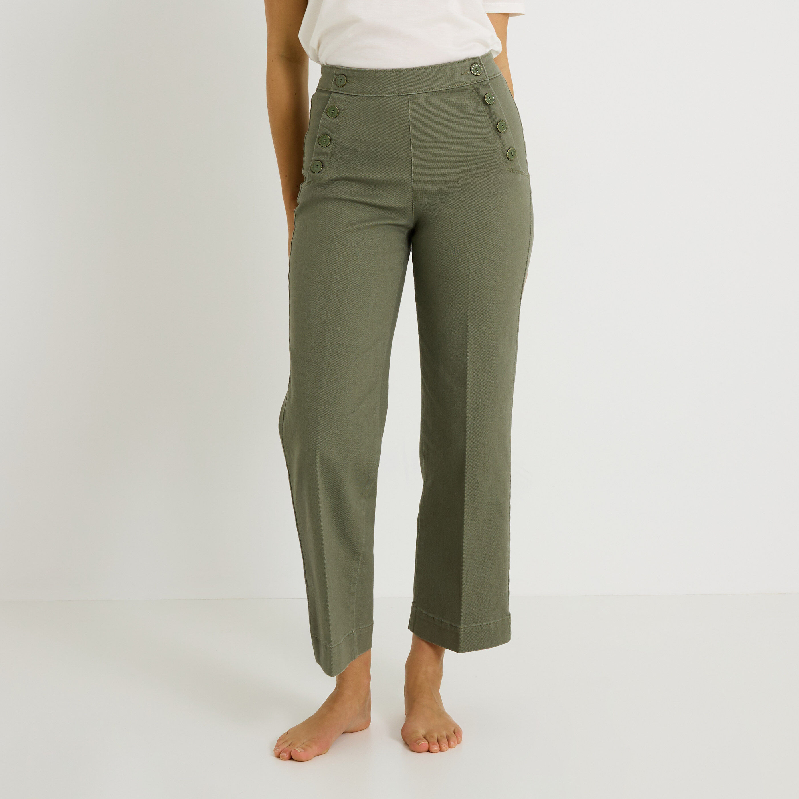 Jean flare POMPON F02 femme