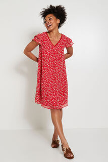 Robe plumetis femme