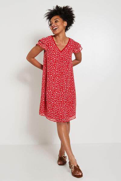 Robe plumetis femme