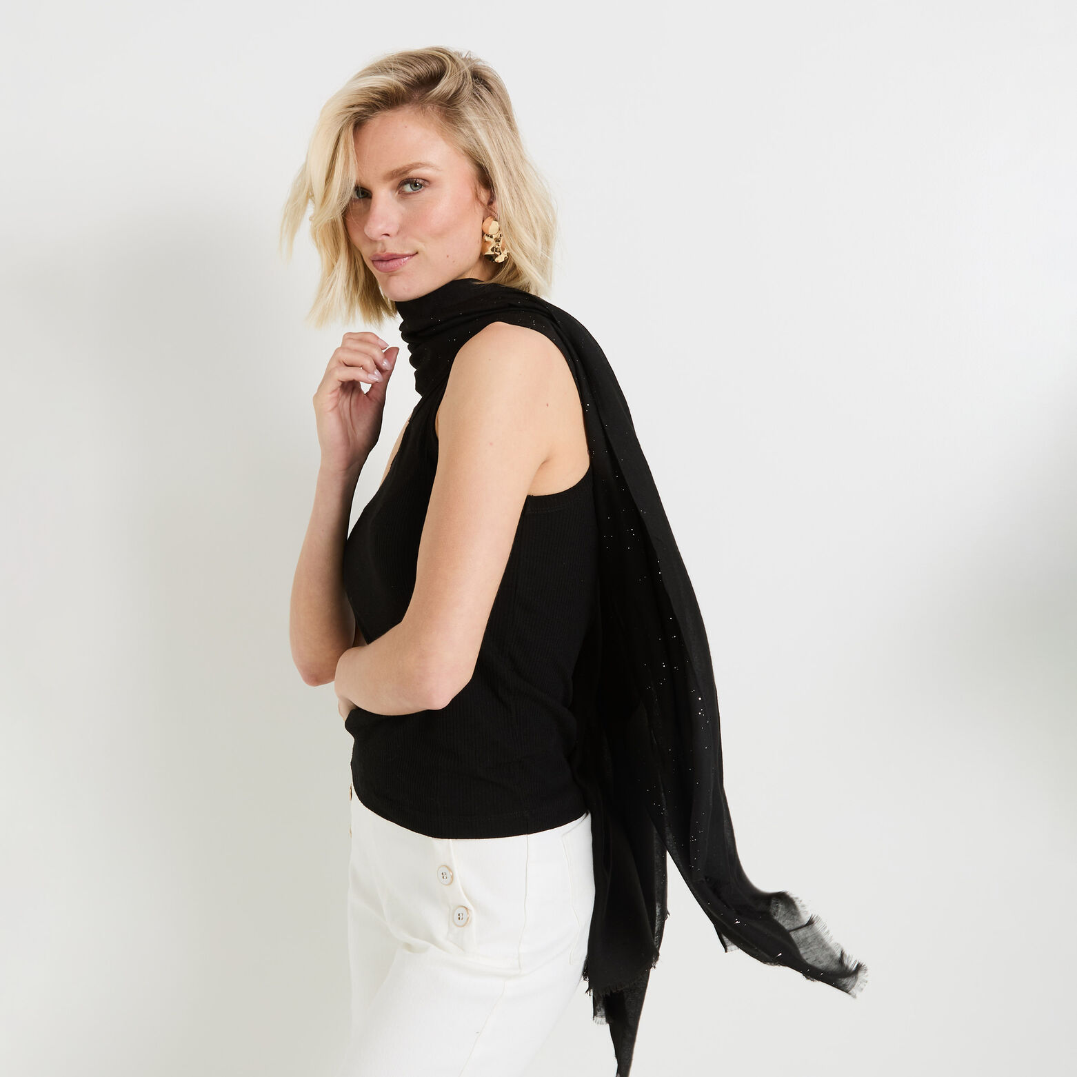 Etole pailletée femme
