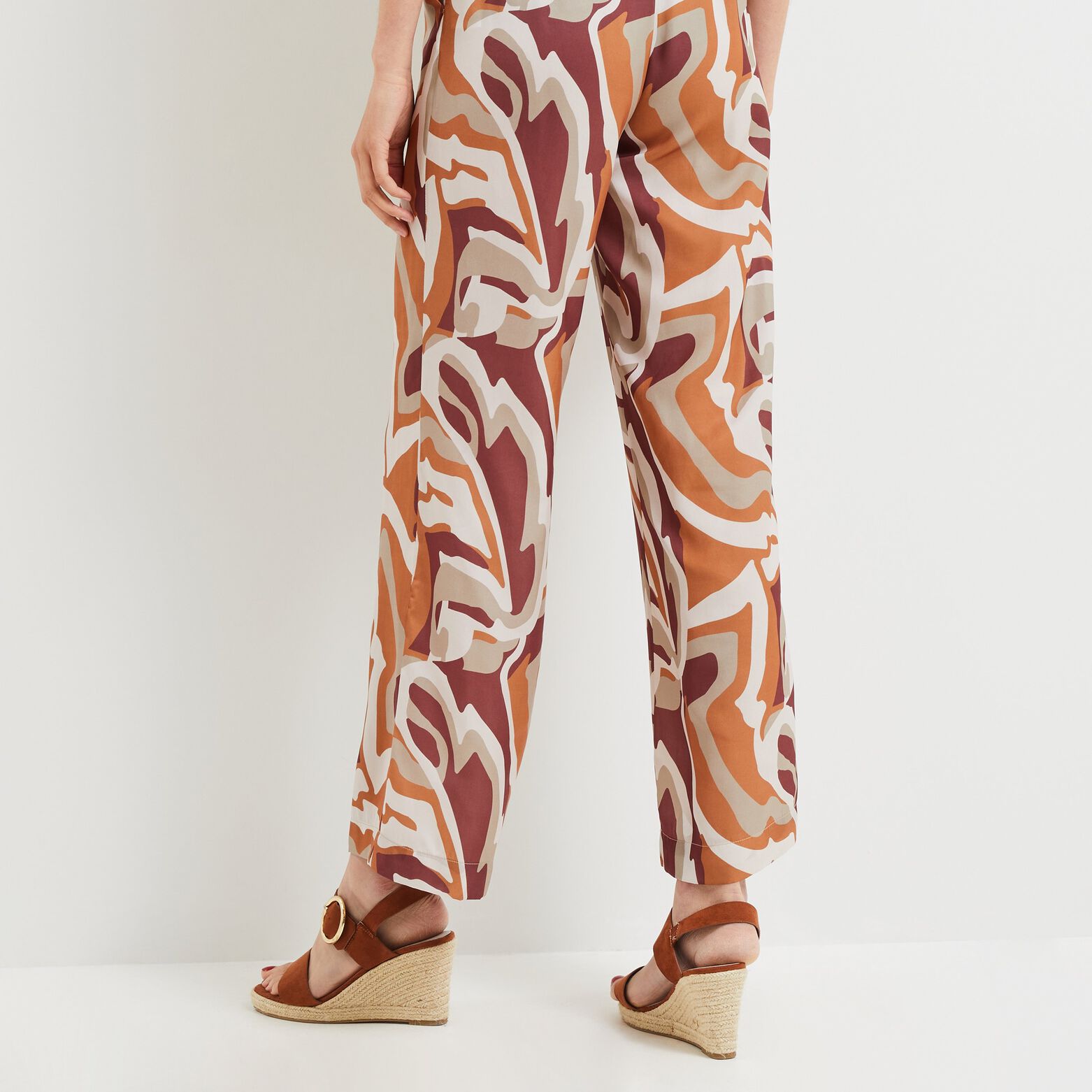 Pantalon large femme