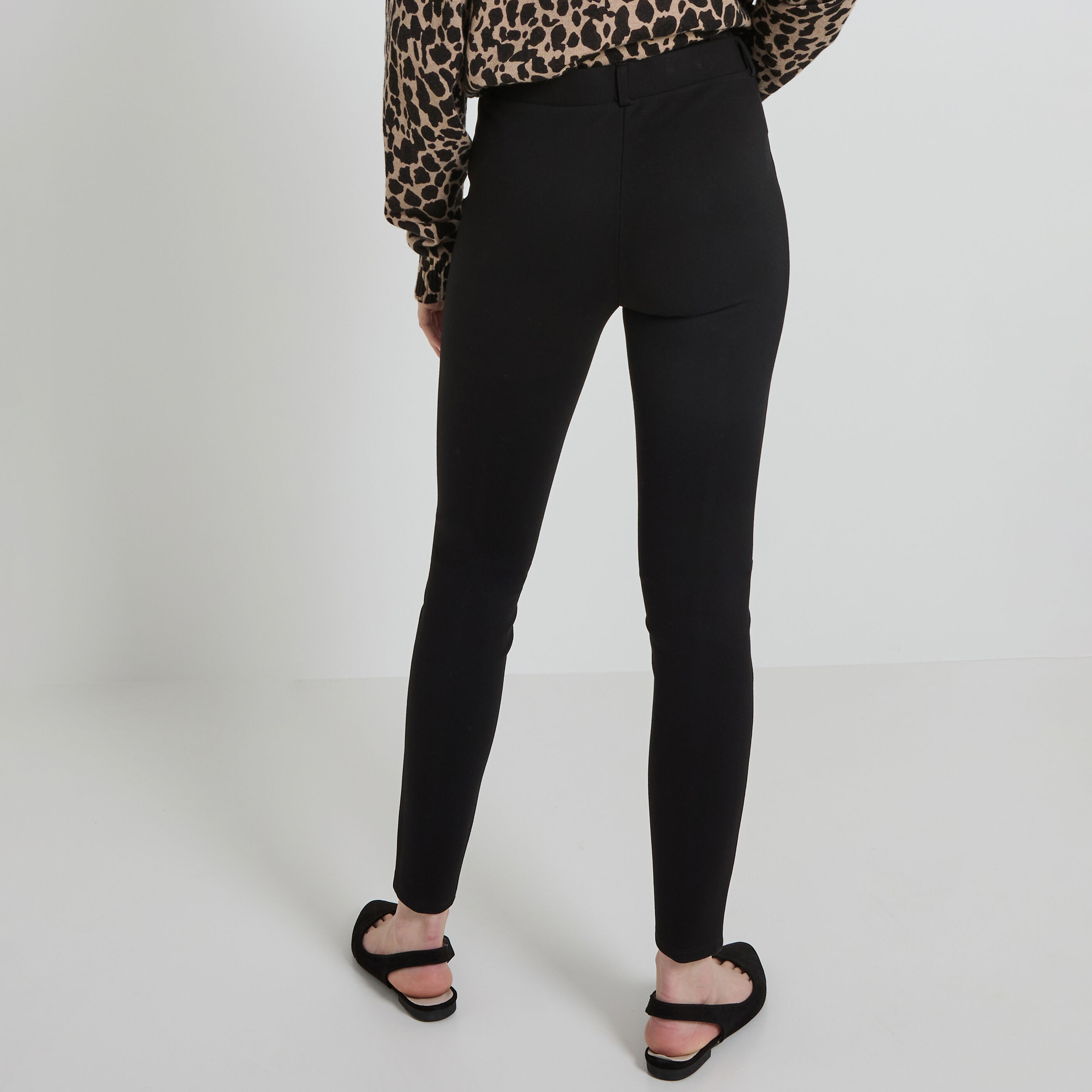 Legging structur&eacute; femme