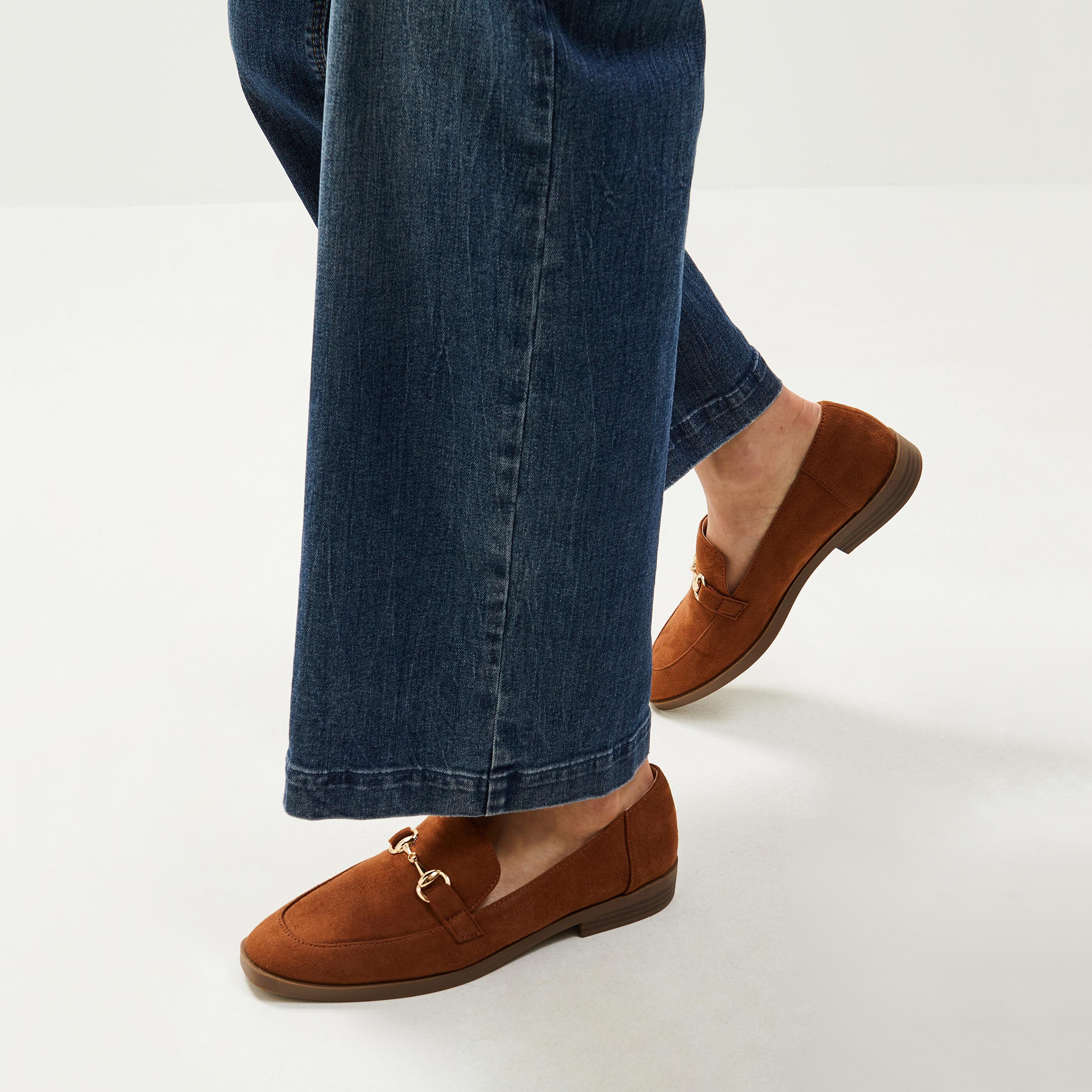 Mocassins plats femme