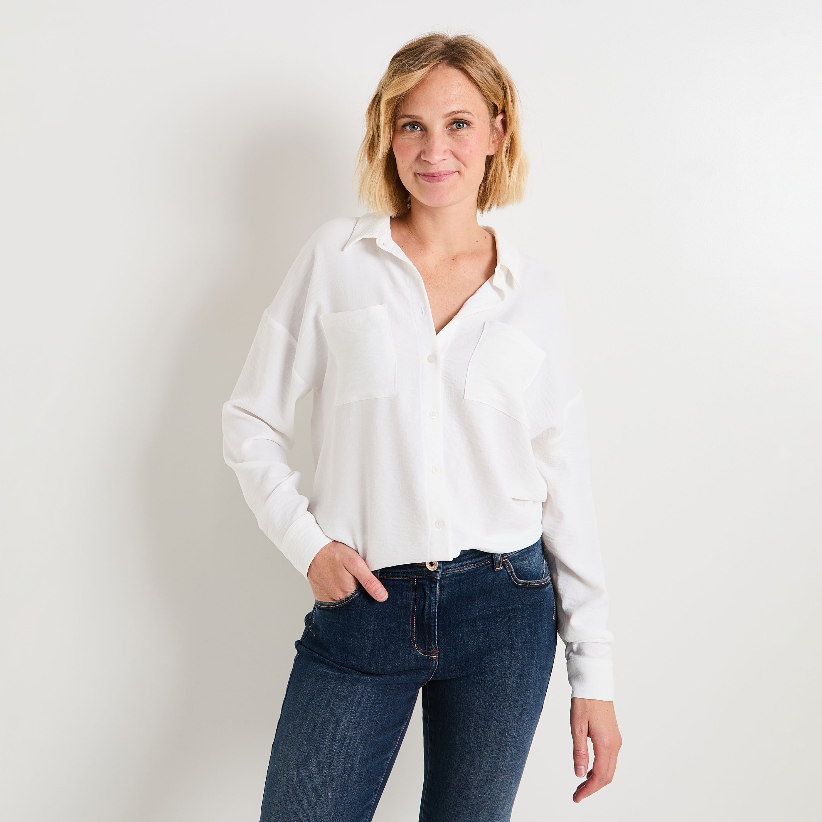 Chemise oversize femme