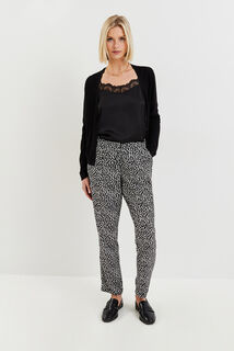 Pantalon fluide imprimé femme
