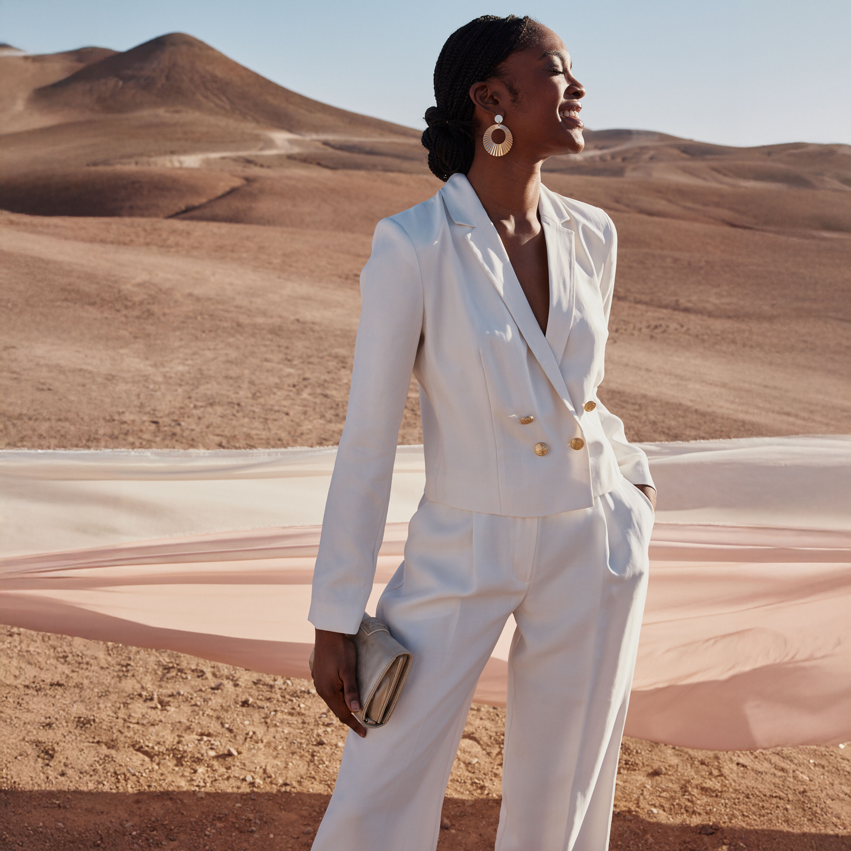 Blazer double boutonnage femme