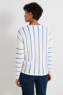 Pull à rayures femme