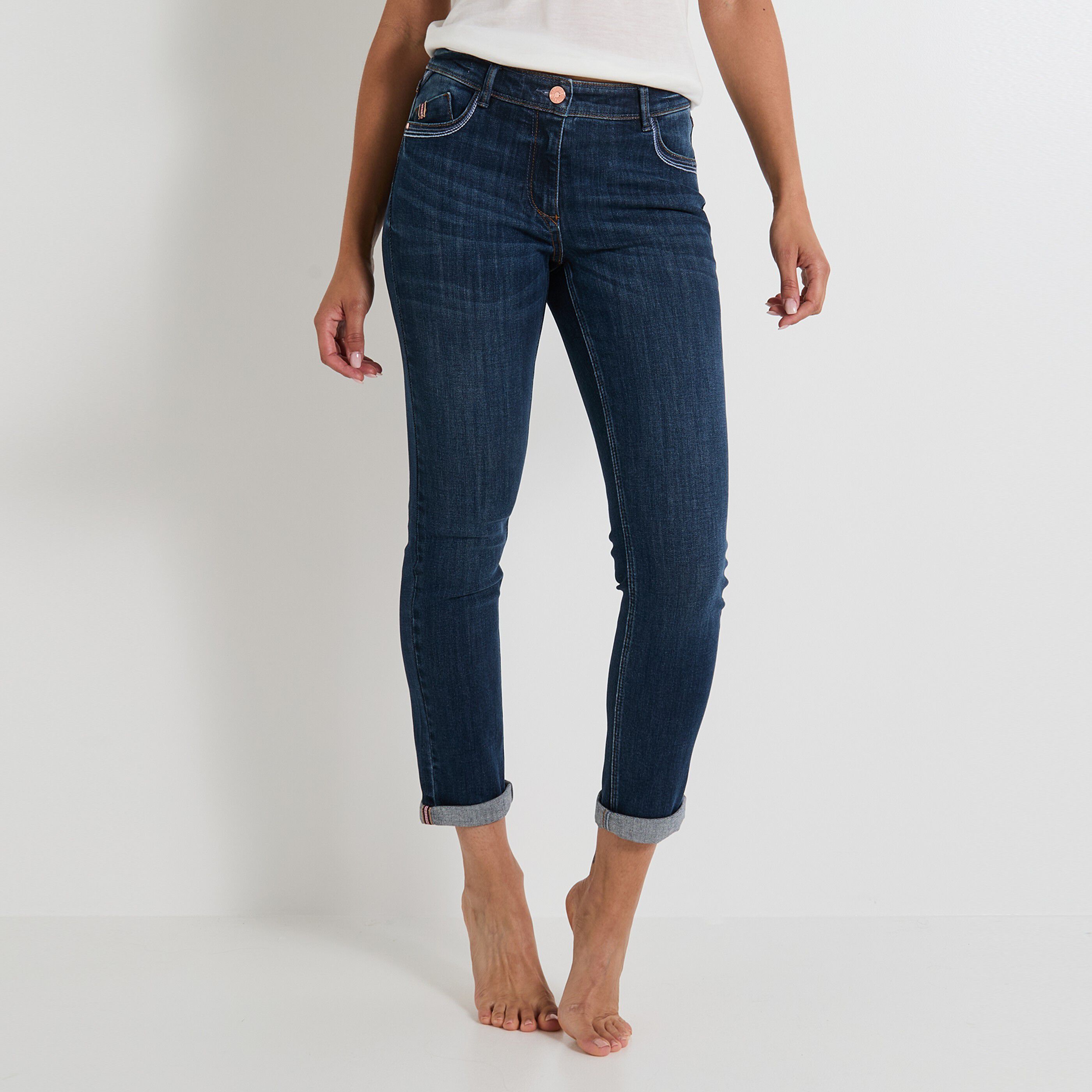 Jean raccourci TOKYO R01 femme