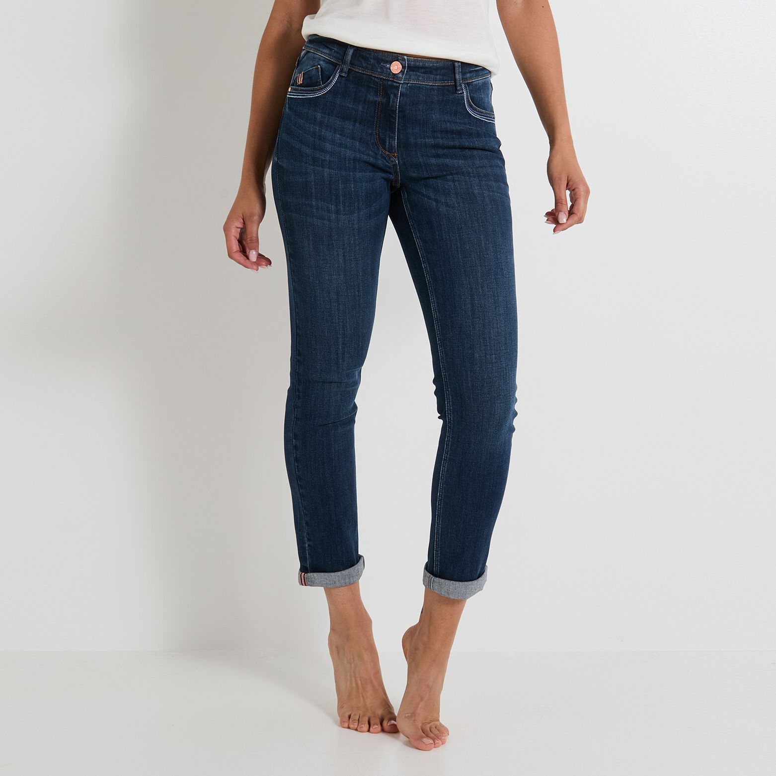 Jean raccourci TOKYO R01 femme