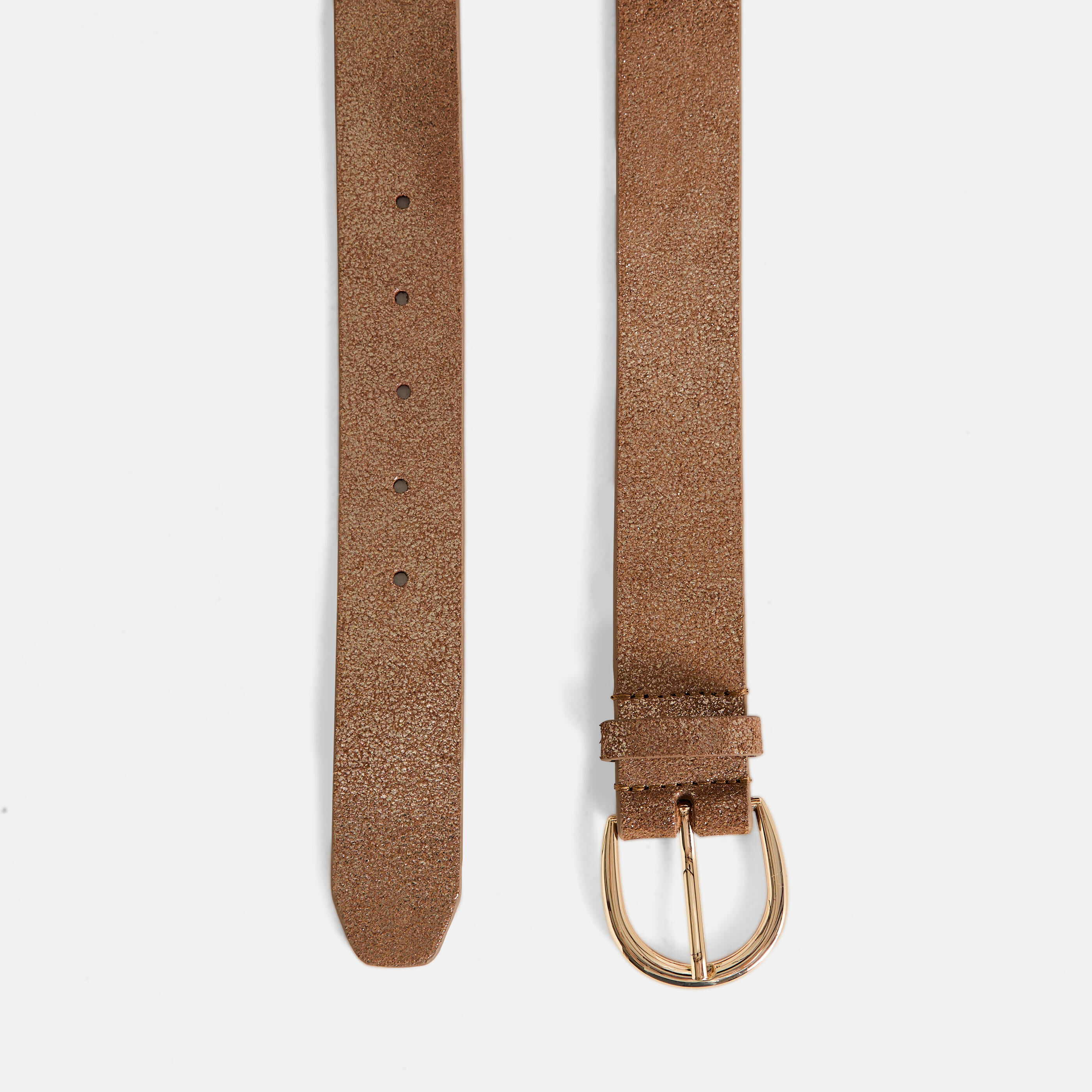 Ceinture cro&ucirc;te de cuir femme