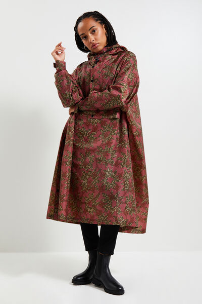 Poncho imperméable femme