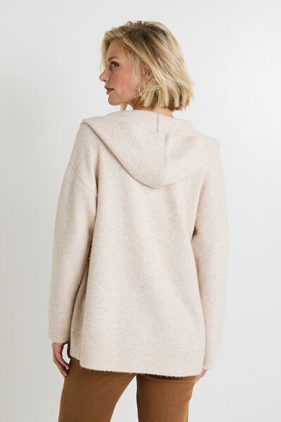 Gilet à capuche femme