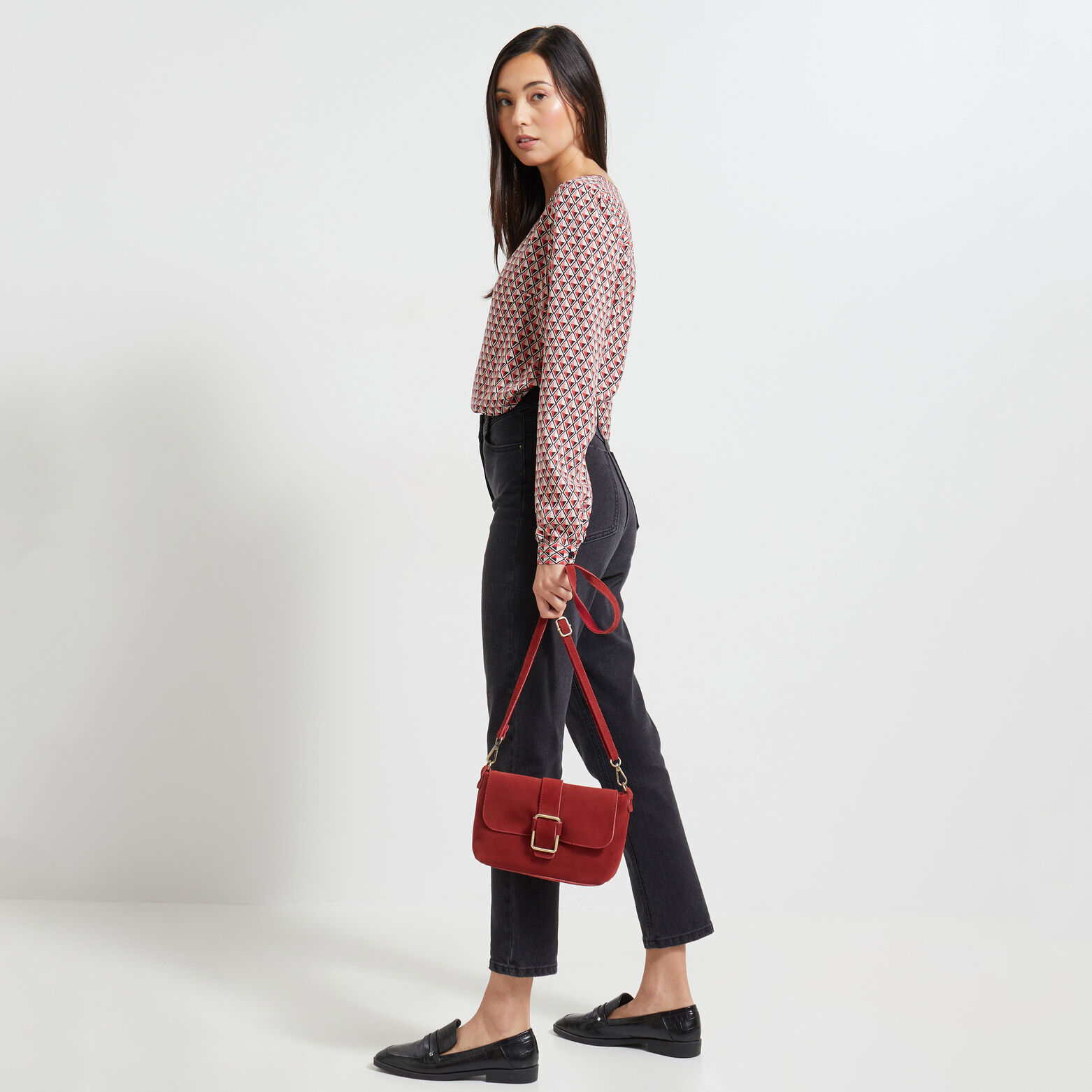 Blouse imprimée femme