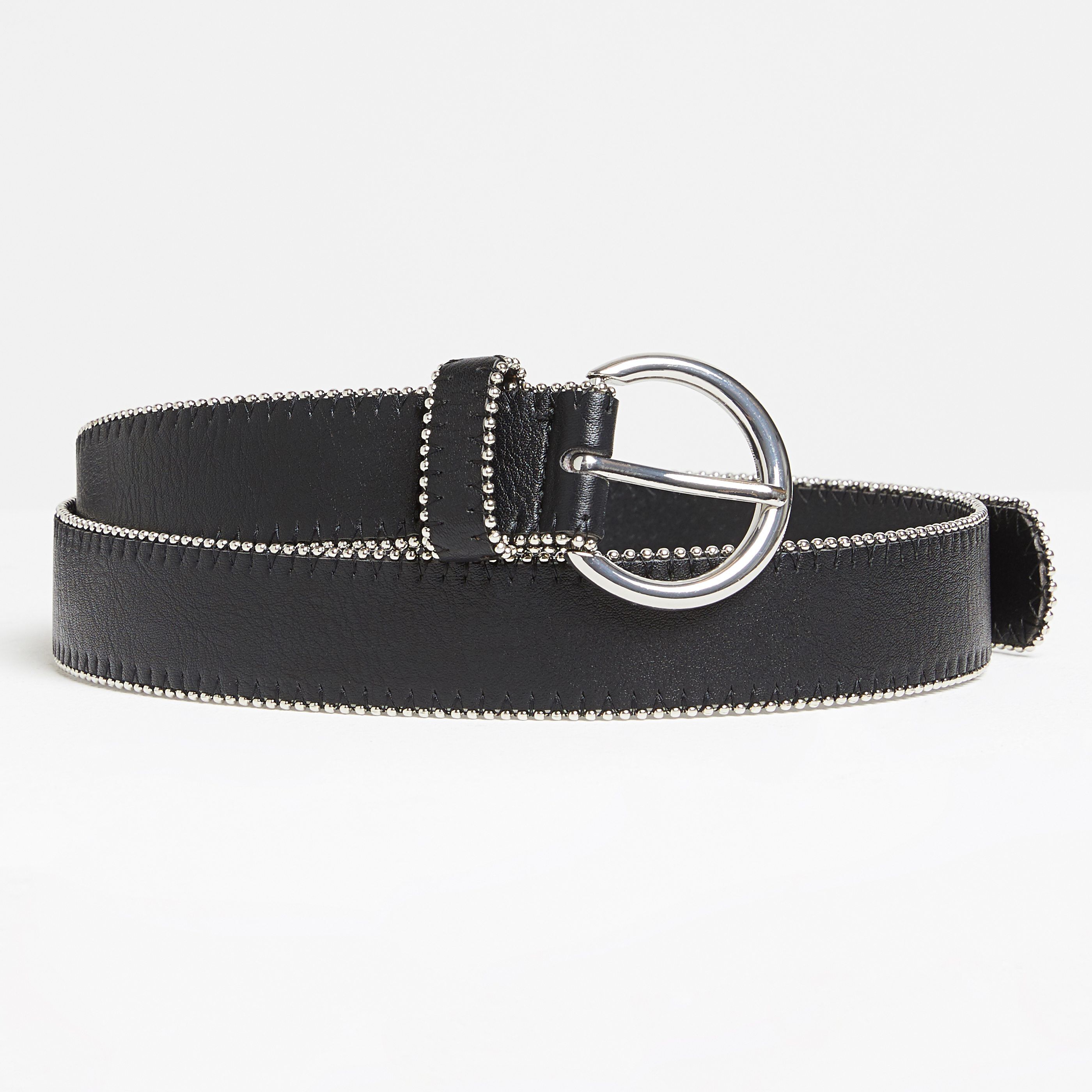 Ceinture bords perl&eacute;s femme