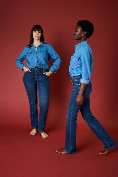 Jean droit ROME D02 femme