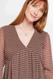 Robe en voile imprimée femme