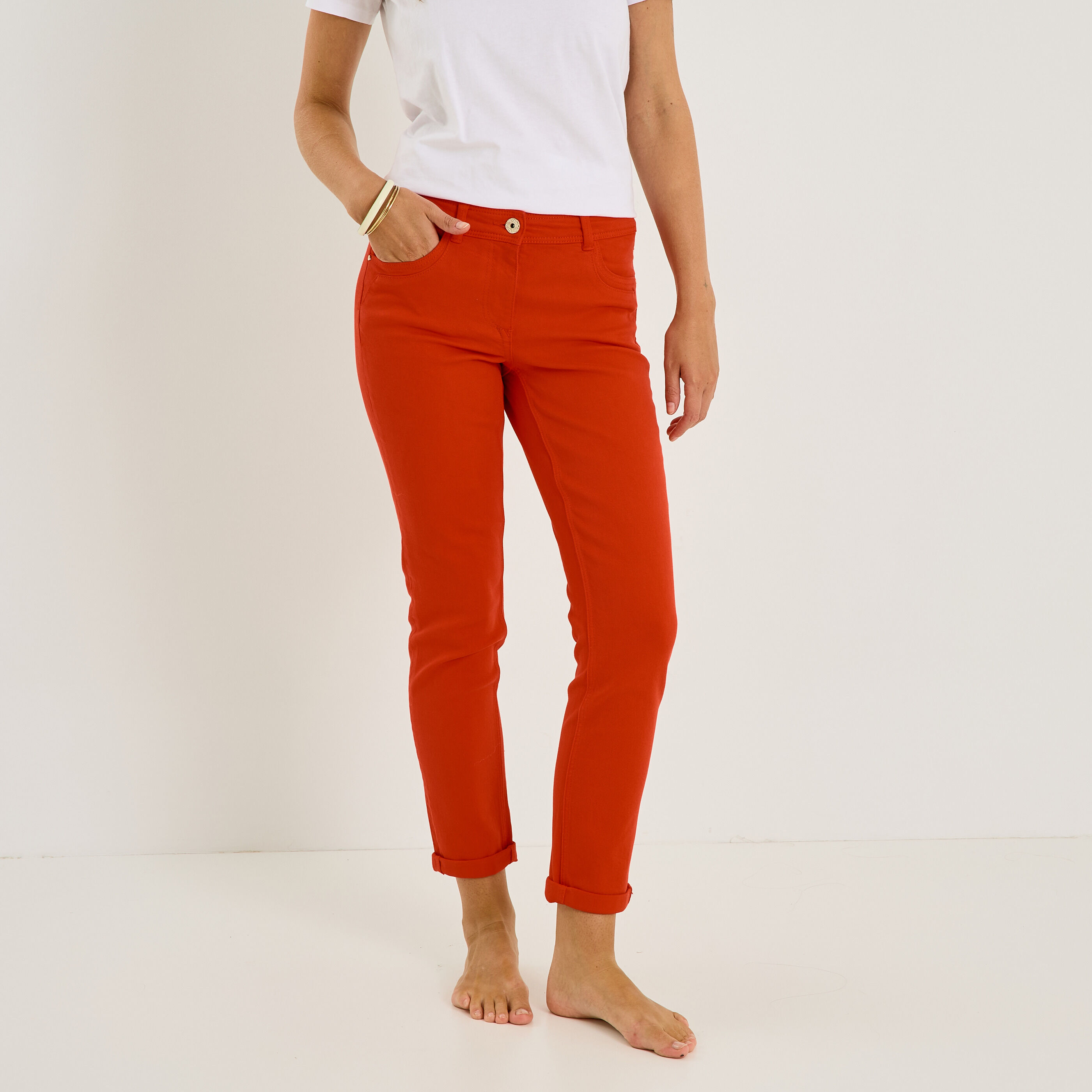 Jean slim raccourci TOKYO R01 femme