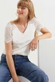 Tshirt guipure femme