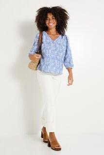 Blouse imprimée femme