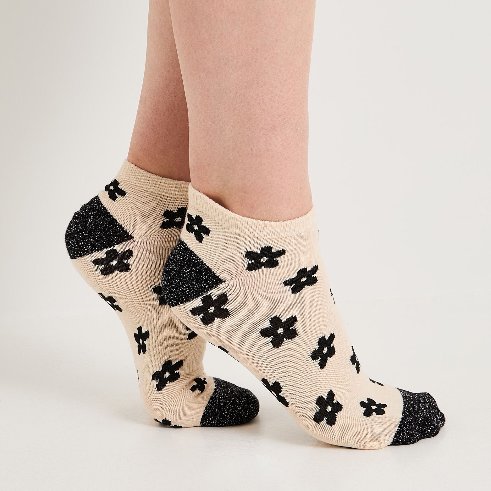 Lot de 2 paires de socquettes femme