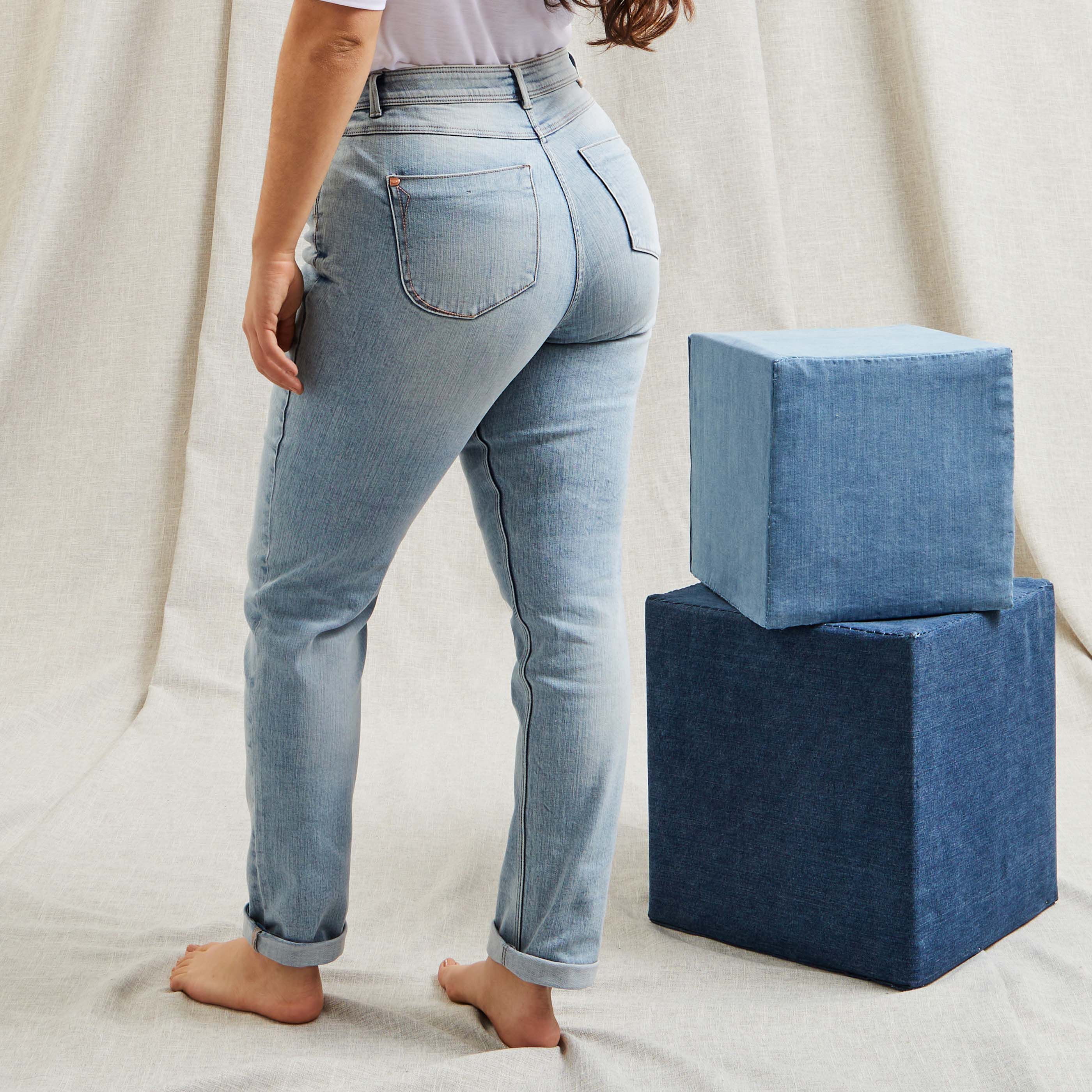 Jean raccourci femme TOKYO