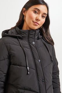 Doudoune à capuche femme