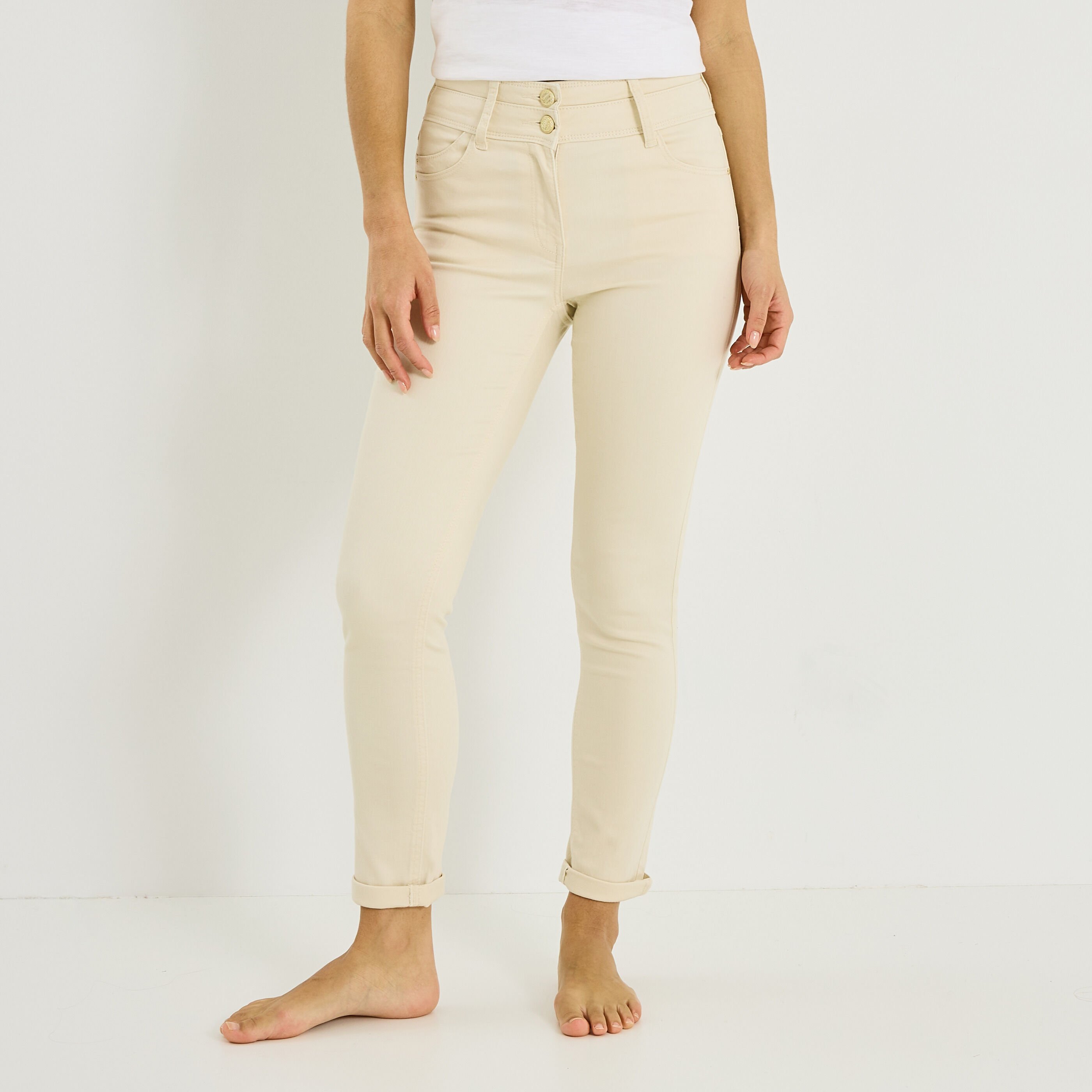 Jean slim raccourci HANOI R02 femme