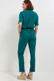 Combinaison pantalon zippée femme