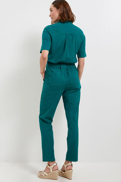 Combinaison pantalon zippée femme