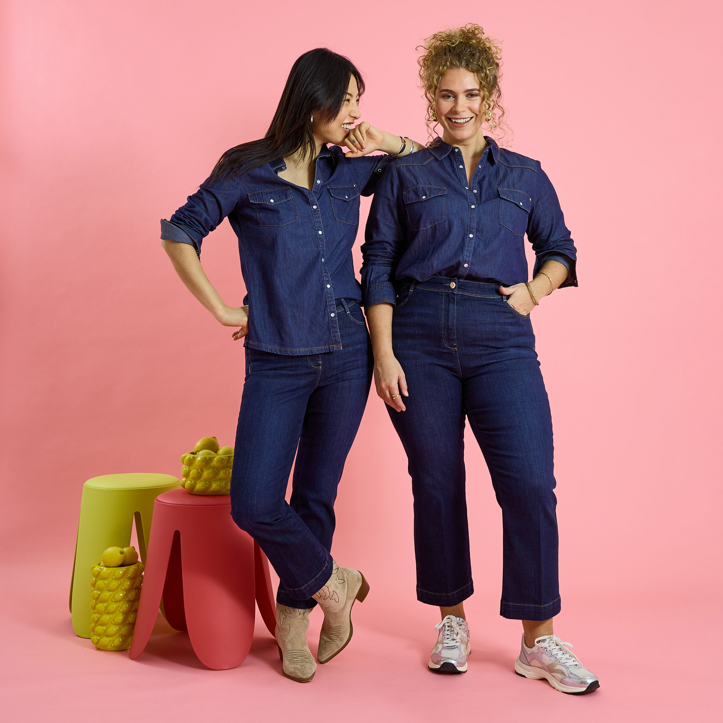 Jean bootcut raccourci TROPEZ RB02 femme