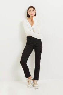Pantalon cargo femme