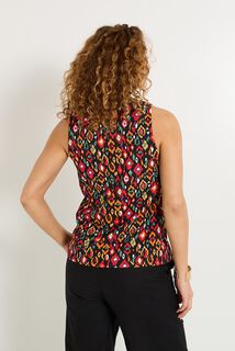 Débardeur col V femme