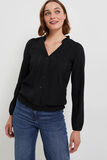 T-shirt col victorien femme