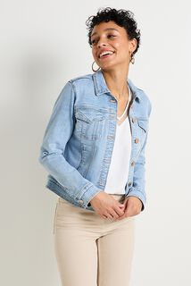 Veste en denim femme