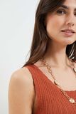 Débardeur en crochet femme