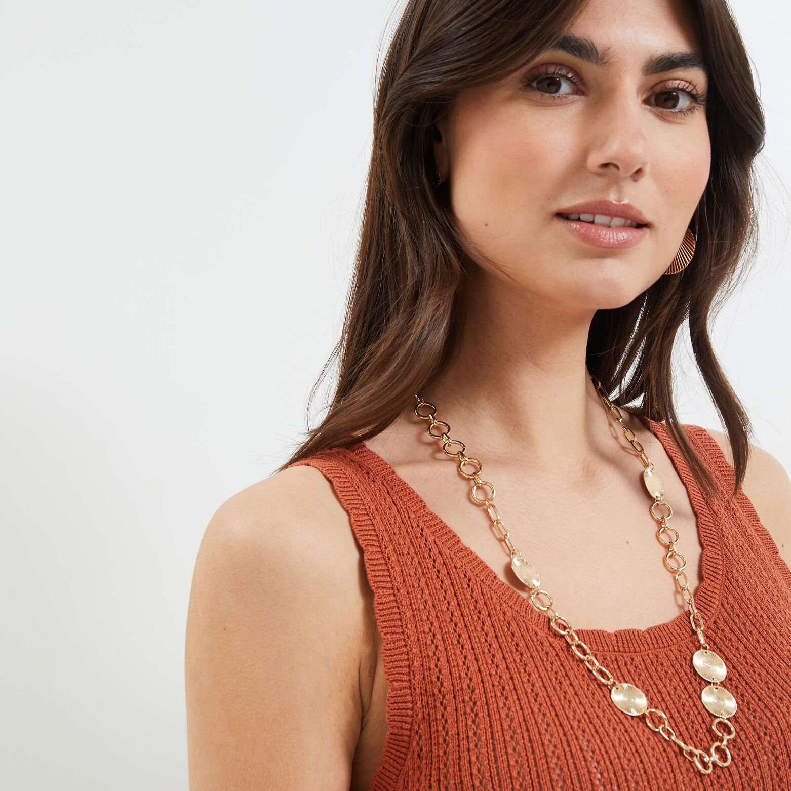 Débardeur en crochet femme