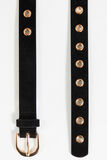 Ceinture oeillets femme