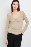 Pull ajouré femme