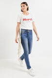 Tshirt message femme
