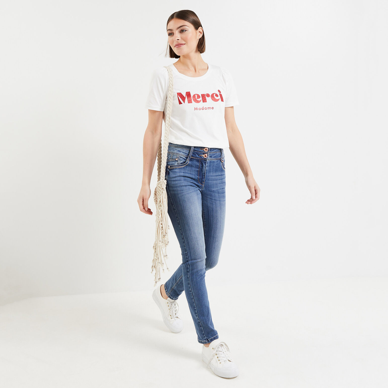 Tshirt message femme