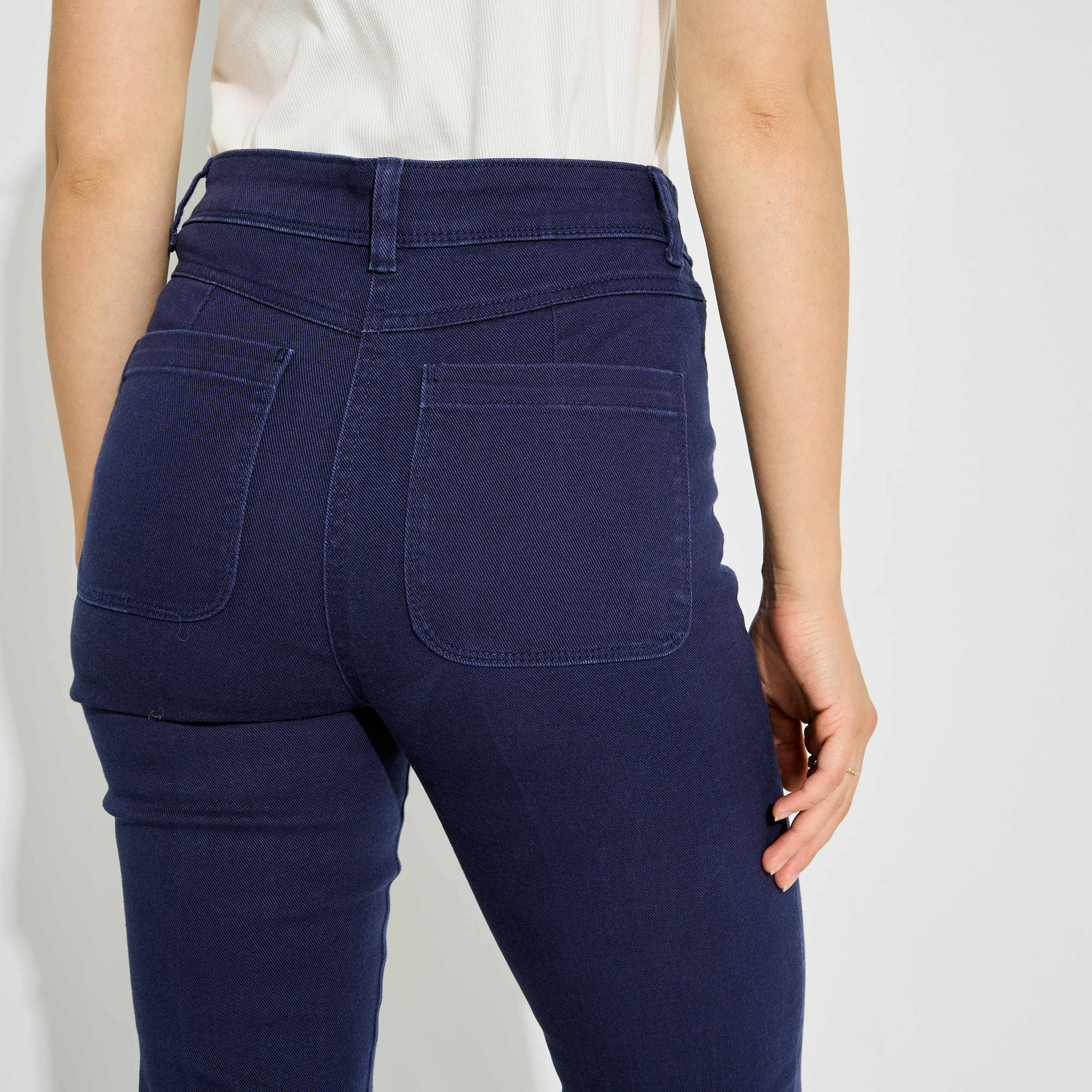 Jean bootcut raccourci TROPEZ RB02 femme