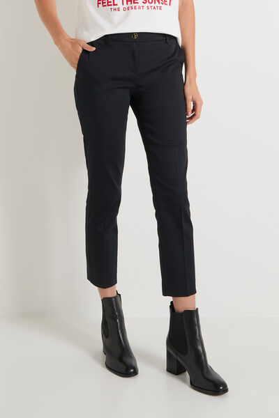Pantalon cigarette femme