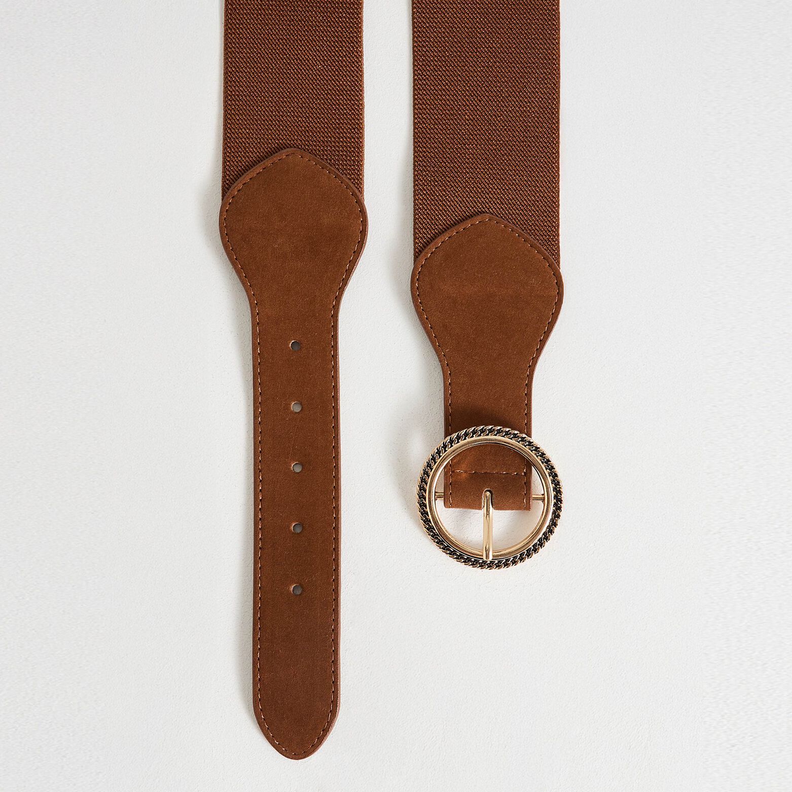 Ceinture large élastiquée femme