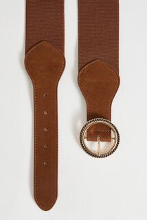 Ceinture large élastiquée femme