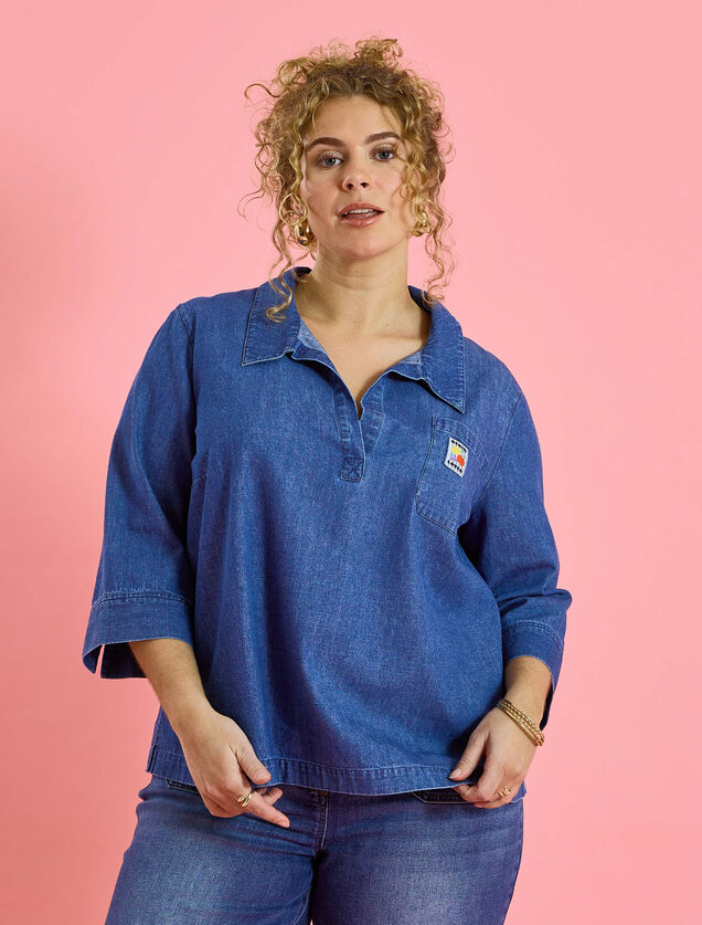 Vareuse en denim femme