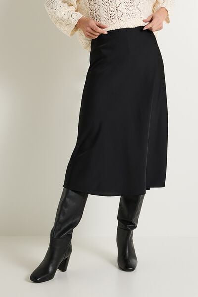 Jupe satin femme
