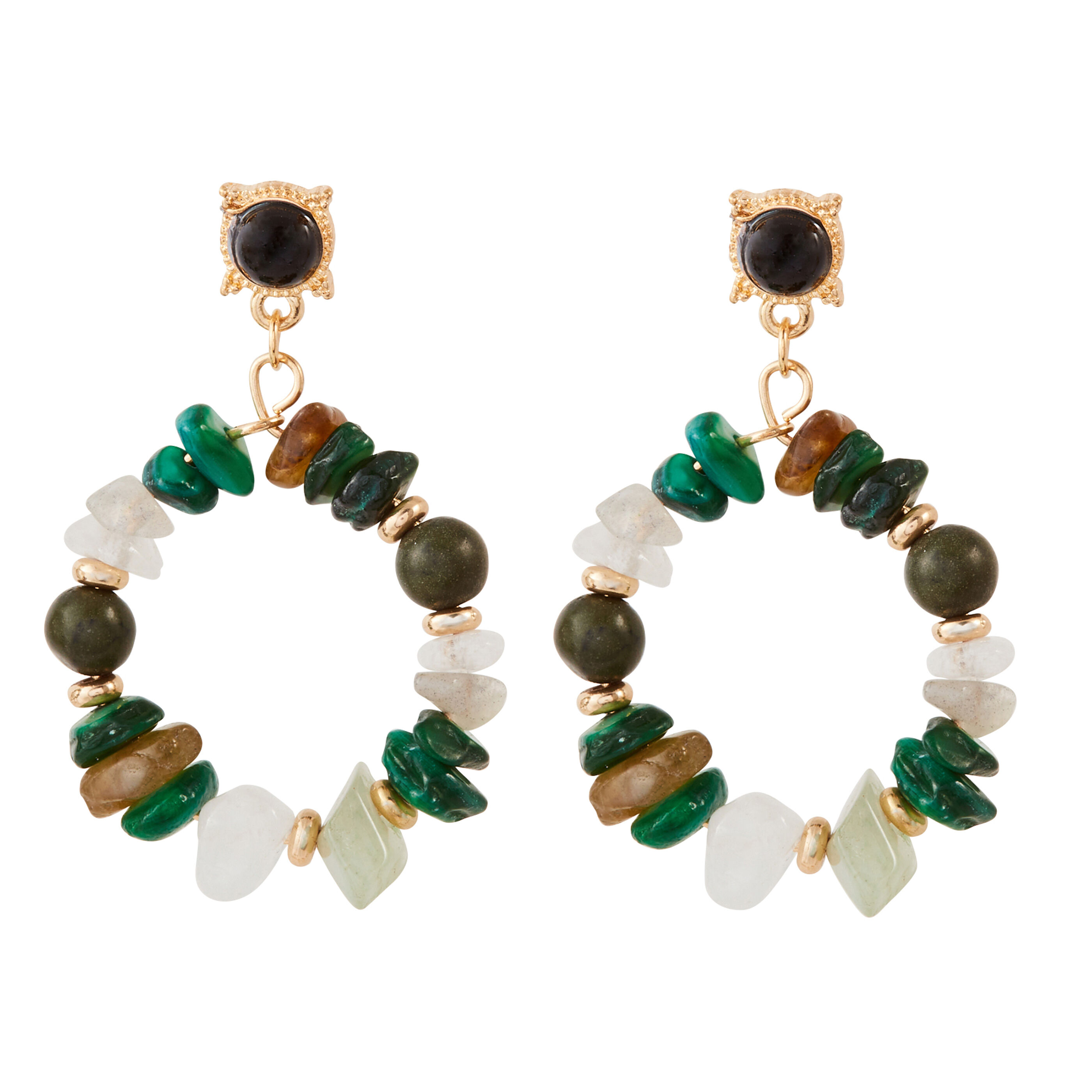 Boucles d'oreilles cercles 