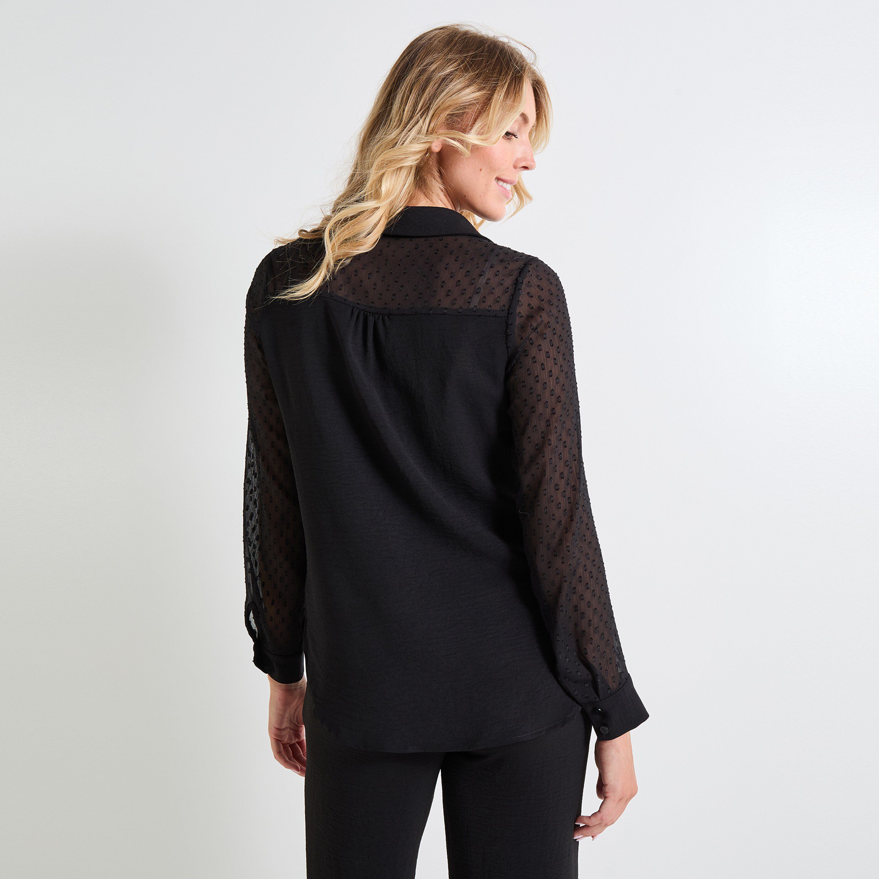 Liquette col V femme