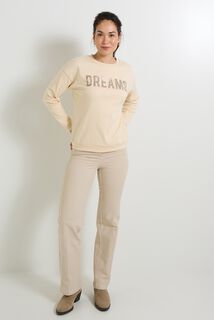 Sweat col rond femme